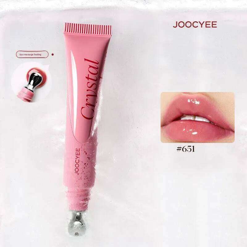 Joocyee Gloss Mirror Lipstick Honey Glaze Vegan Lip Balm for Instant Moisture, Shine & Hydration - Softening X250721 X250721
