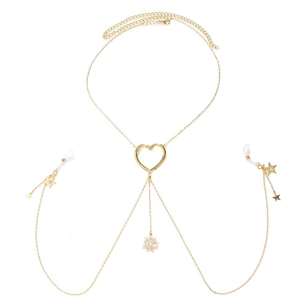 New Erotic Heart Nipple Chain for Women Summer Nightclub Style Sexy Niche Iced out VVS Moissanite Bling Bling Body Chain