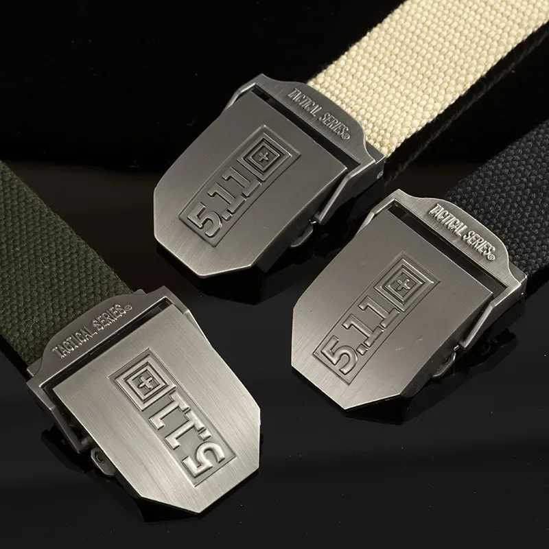 2025 Mens Tactical Belt Top Quality 4mm Thick 3.8cm Wide Casual Canvas Belt Sports Outdoor Alloy Smooth Buckle Mens Waistband L250721