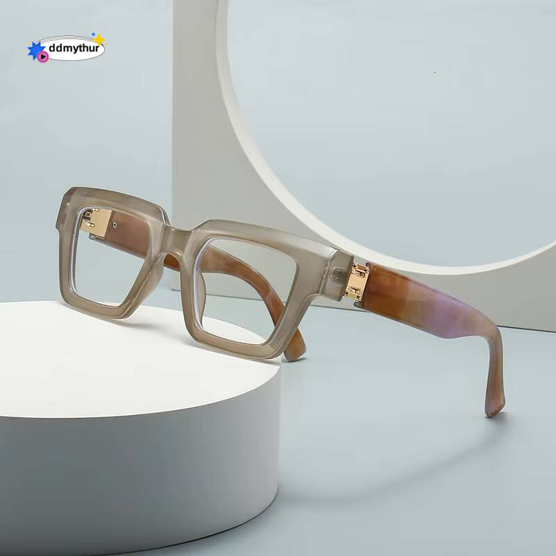 Brand Design Retro Reading Glasses for Man and Women Fashion Luxury Legs Large Size Square Presbyopic Eyewear Dioptric 0 to +6.0 ddmythur