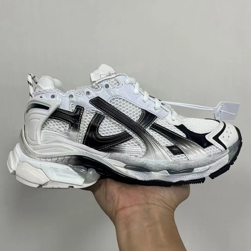 Designer Casual shoes Track 3 70 75 Paris Luxury sneakers mens womens shoe sport White Black Green Pink Blue Grey Platform Runners trainers size 36-46