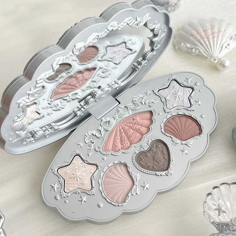 Shell Pearl Collection Matte Pearl Six Color Eyeshadow Palette Metallic High-Pigment Eye Makeup With A Long-Wearing S250721