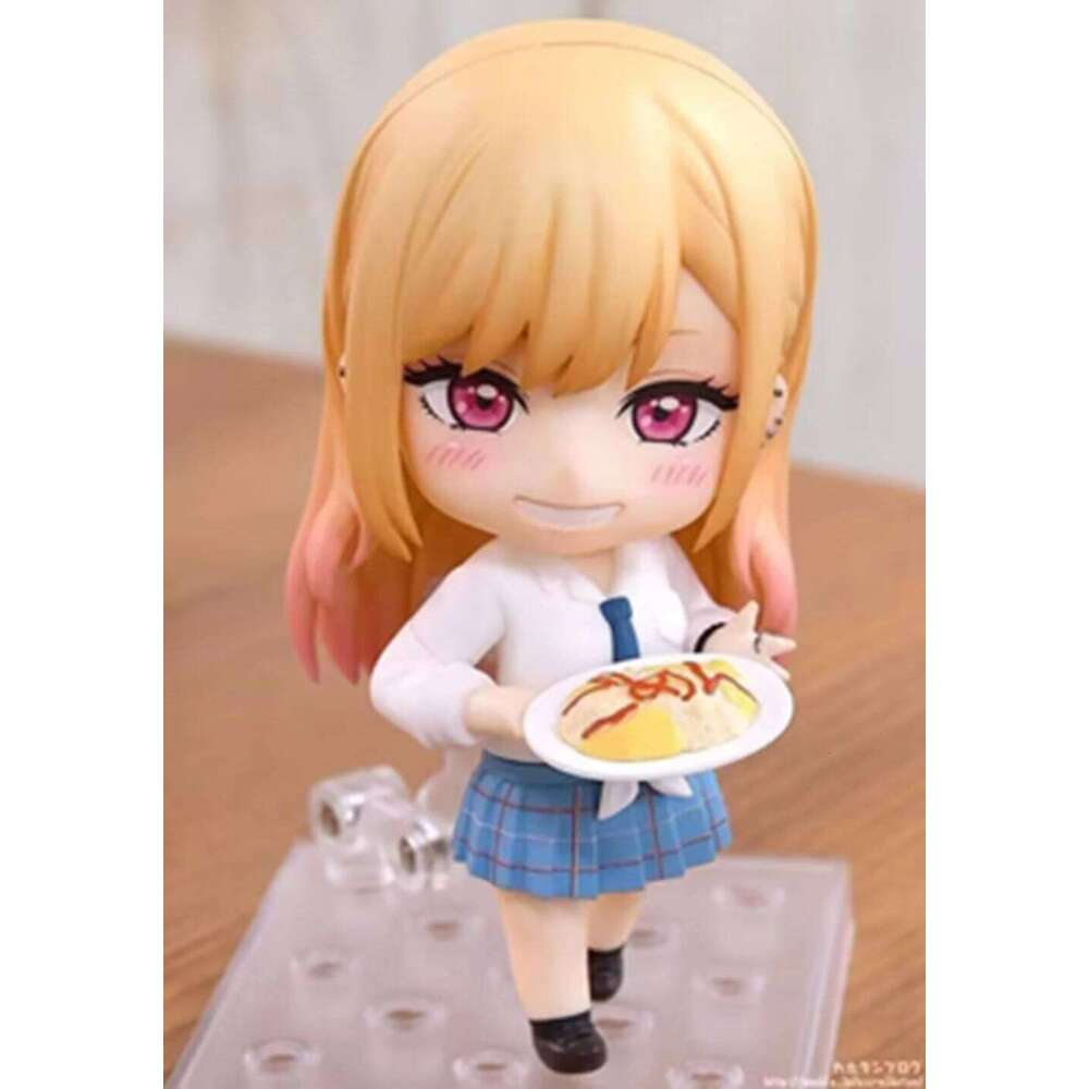 10CM Anime My Dress-Up Darling Kitagawa Marin Figure #1935 Action OB11 Comes with Accessories Replacement Face Model Toy Gift