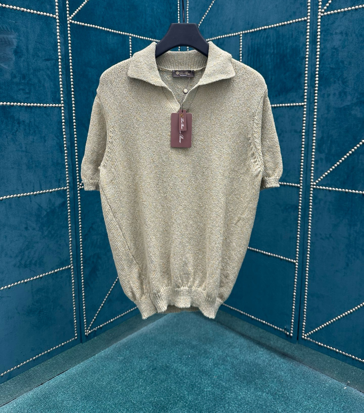 Men's Plus Tees & Polos Round neck embroidered and printed polar style summer wear with street pure cotton r1sr334j23