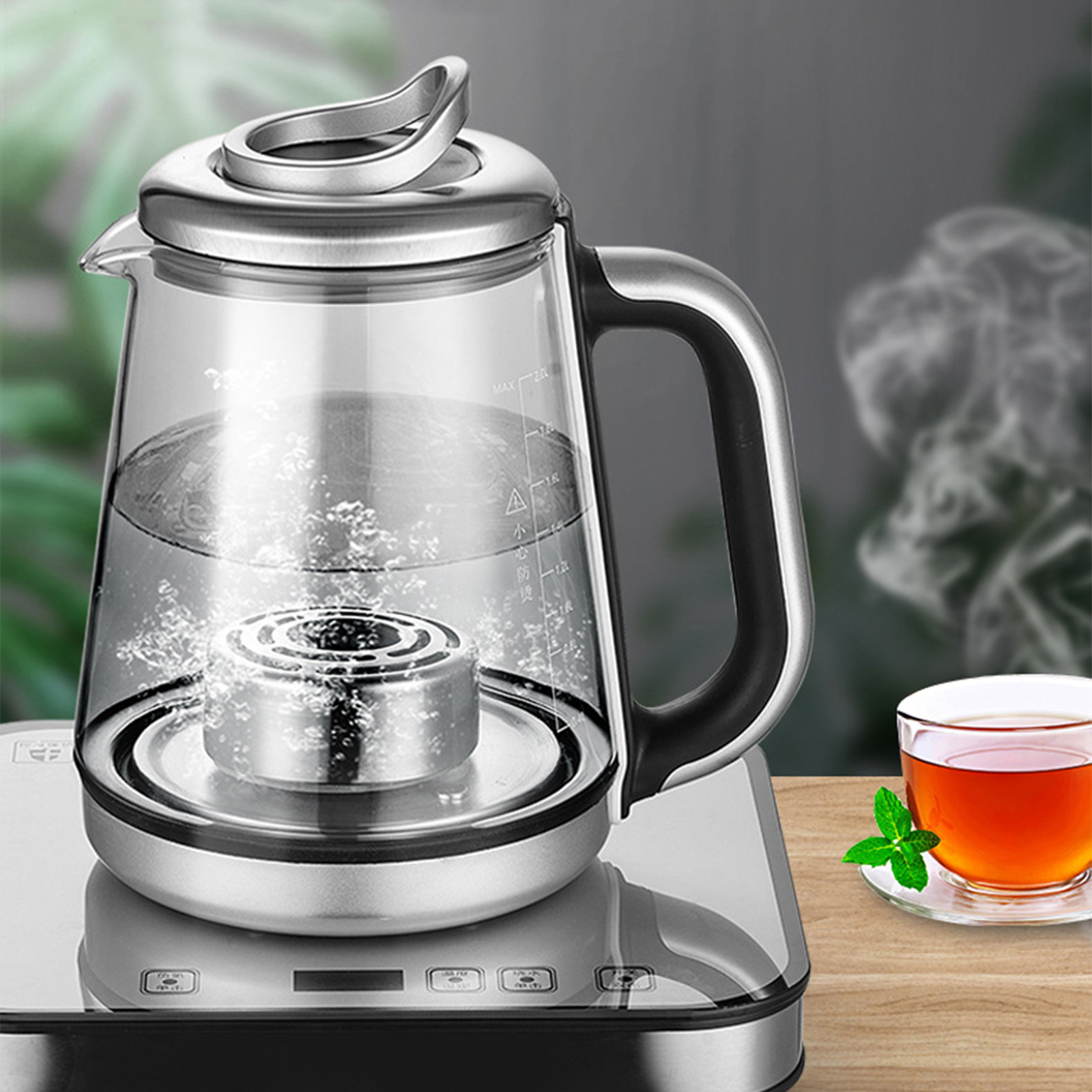 100 degree heating imported ion membrane selenium rich hydrogen water machine small molecule microelectrolysis kettle weakly alkaline water cup
