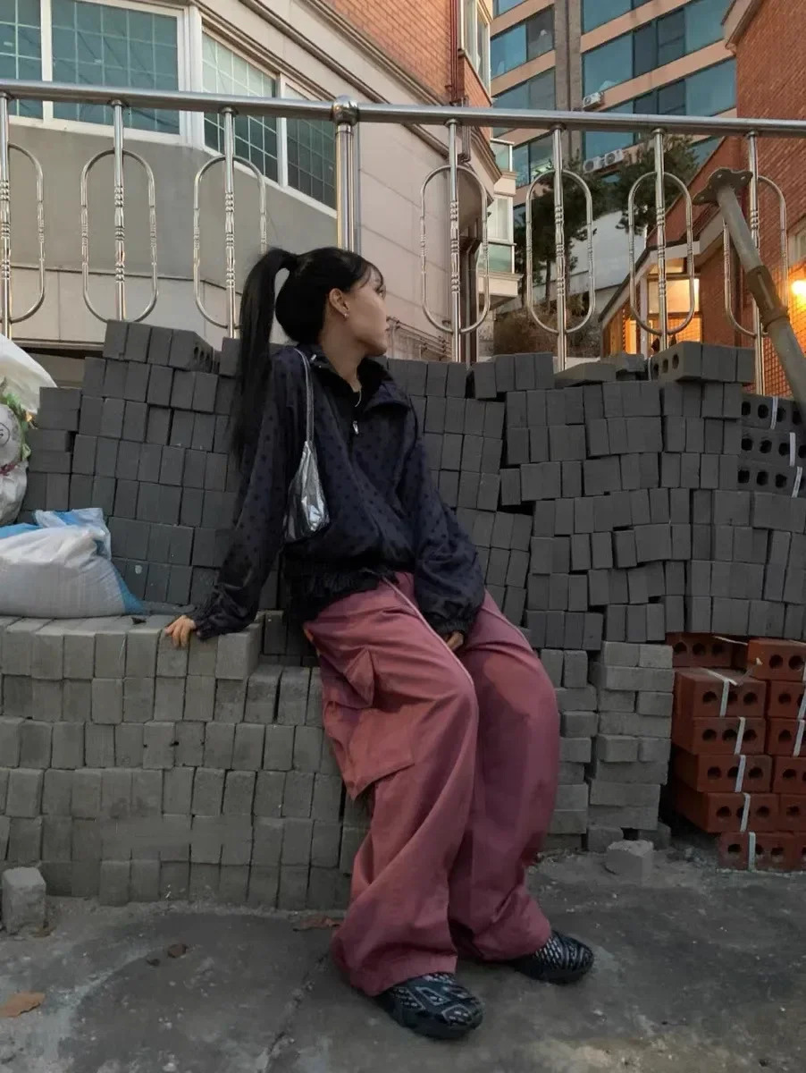 Korean style Fashion Retro Street Windproof Zipper Oversized Hoodie Womens Y2K Harajuku Star Casual Joker Couple Sweatshirt 250715