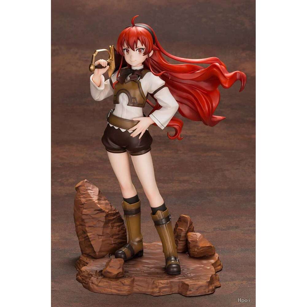 22CM Anime Mushoku Tensei Isekai Ittara Honki Dasu Eris Boreas Greyrat 1/8 Model Toy Gift Action Figure Doll PVC