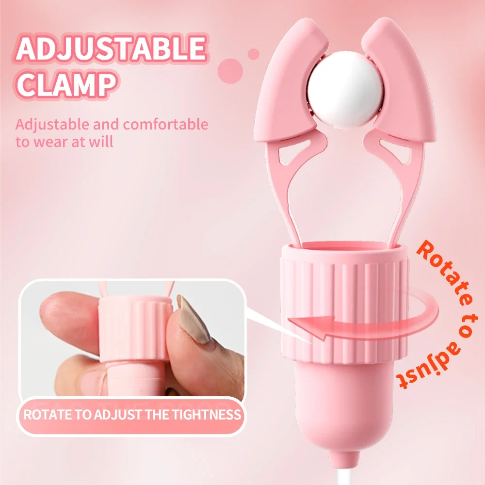 USB Powered Adult Toys Electric Female Masturbator with Nipple and Clitoral Orgasm Device Vibrators USB-2340