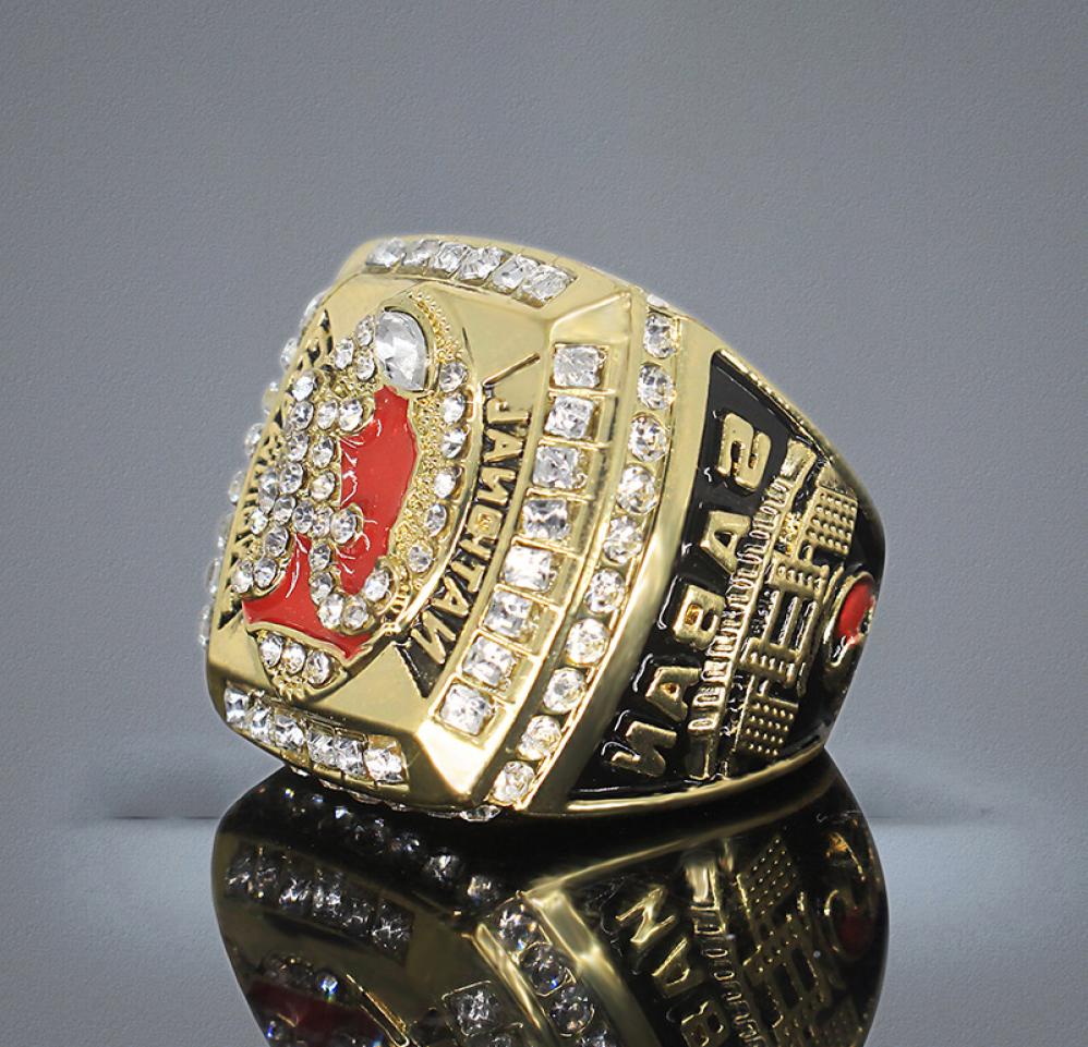2021 Whole Hall 2011 Football Fans National ship Ring Souvenir Men Fan Brithday Gift4232374