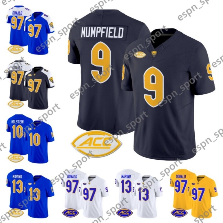 2025 Pittsburgh 97 Aaron Donald Panthers Jersey Football 4 Daniel Carter 10 Eli…