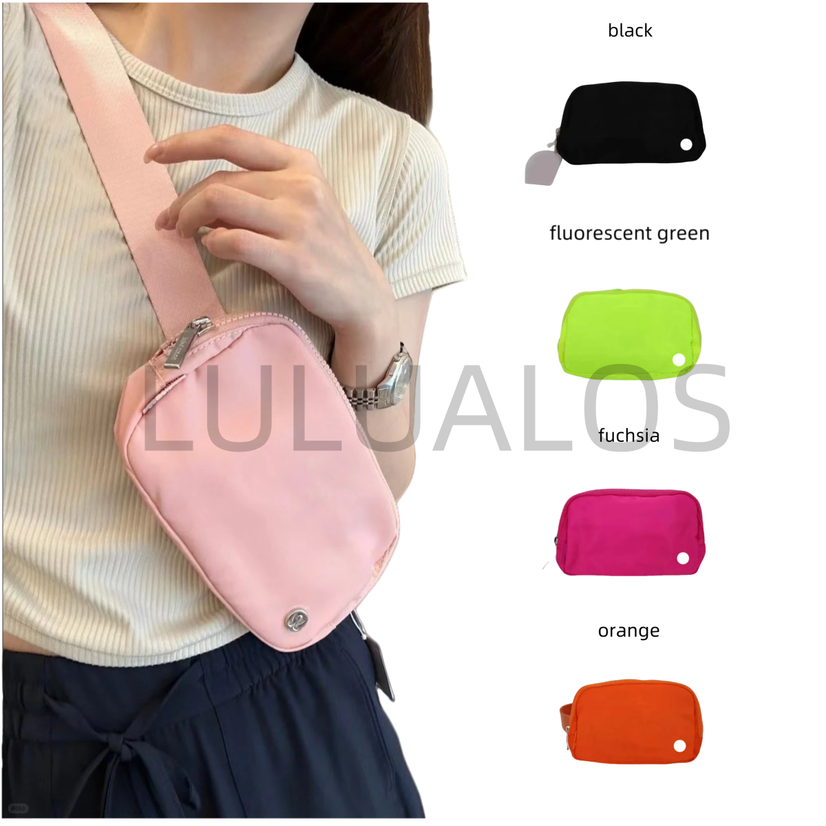 Women Men belt Waist Bag Gym Running Everywhere bag designer shoulder crossbody Belt in Colors Sport Running Fanny pack Crossbody Women Travel Bag