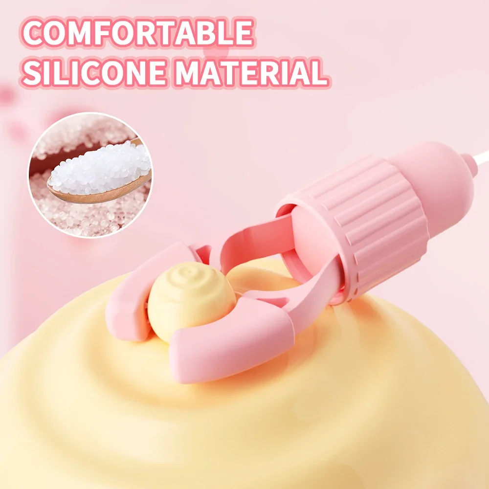 USB Powered Adult Toys Electric Female Masturbator with Nipple and Clitoral Orgasm Device Vibrators USB-2340