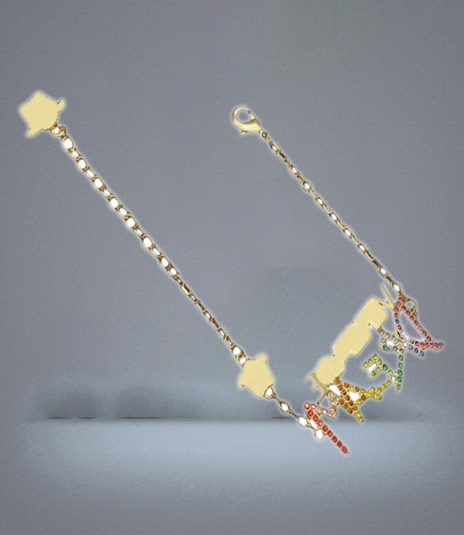 Womens Designer Bracelets Necklace Pendants Dream Jewelry Set Fashion Diamond Gold Bracelets Mens Luxury Retro Necklaces Bracelet 6998381
