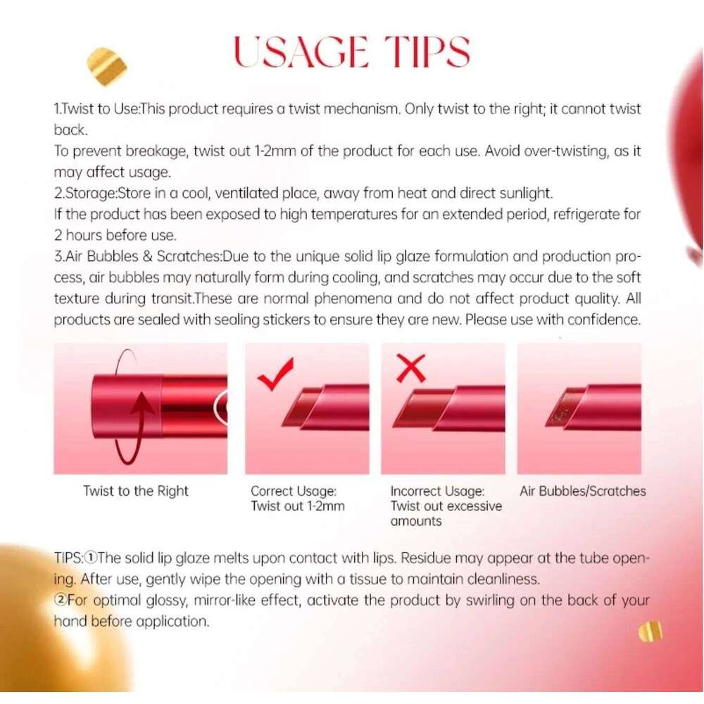 Colorkey Lucky Snake Series Dewy Shine Glaze Hydrating Glossy Plump Lips High-Shine 2.7g Lip Beauty Makeup X250721 X250721 X250721