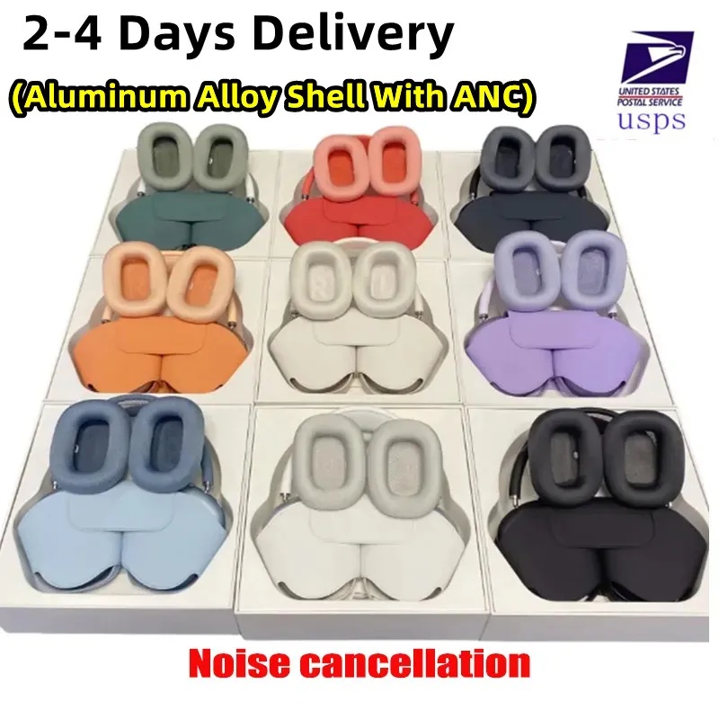 For Airpods Max Headphone AirPods 3 4 pro 2 3rd airpod earphones 3 Solid Silicone Cute Protective Headphone Cover Apple Wireless Charging Box Shockpro