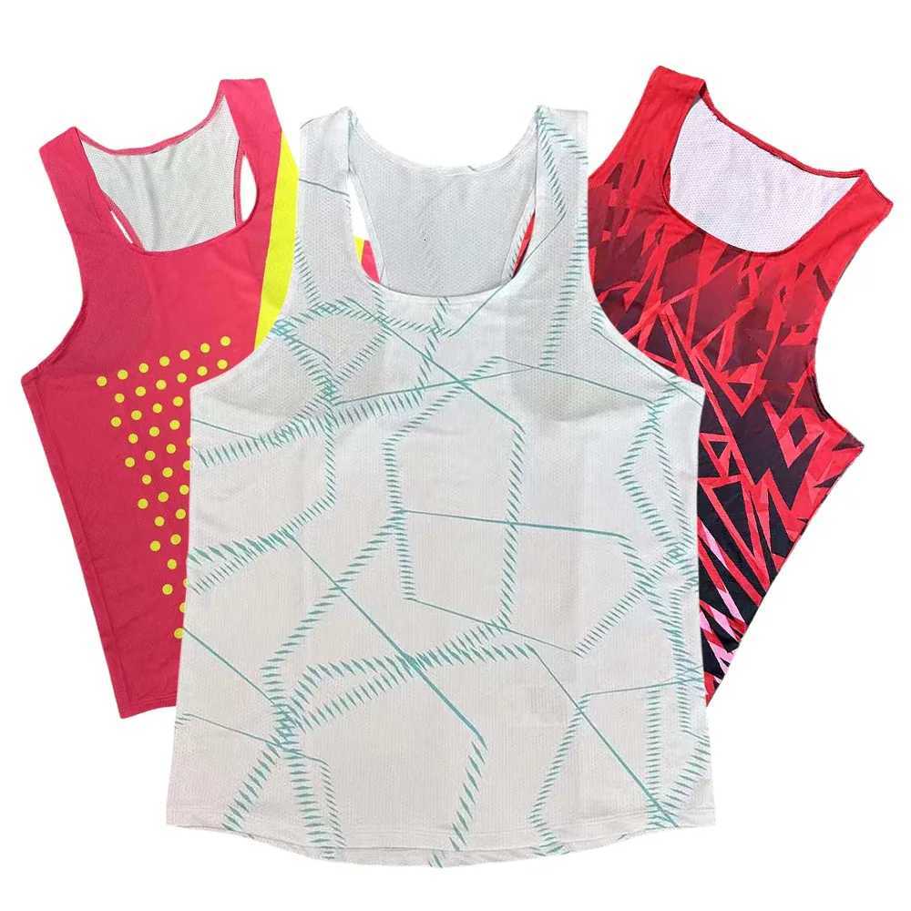 Running Vest Athletics Tank Top Running Speed Fitness Shirt Sleeveless Mens Clothing Athlete Track Field Singlet W250721