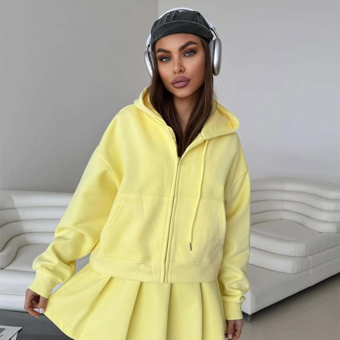 hot Free shipping designer coat for women Simple loose fashionable women cardigan jacket comfortable style