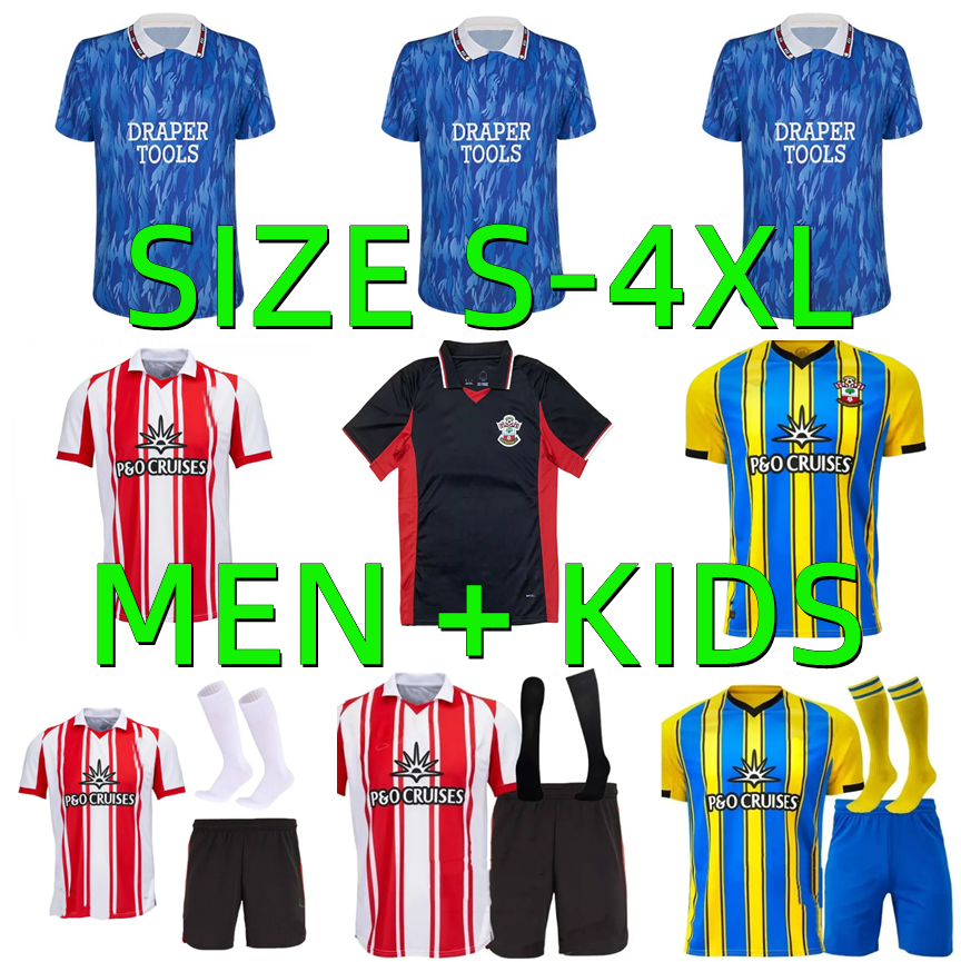2025 2026 Southamtons Soccer Jerseys ARIBO REDMOND 25 26 WARD-PROWSE ELYOUNOUSSI ROMEU UGOCHUKWU southamton fc Football shirts kids kit set SAINTS men uniforms