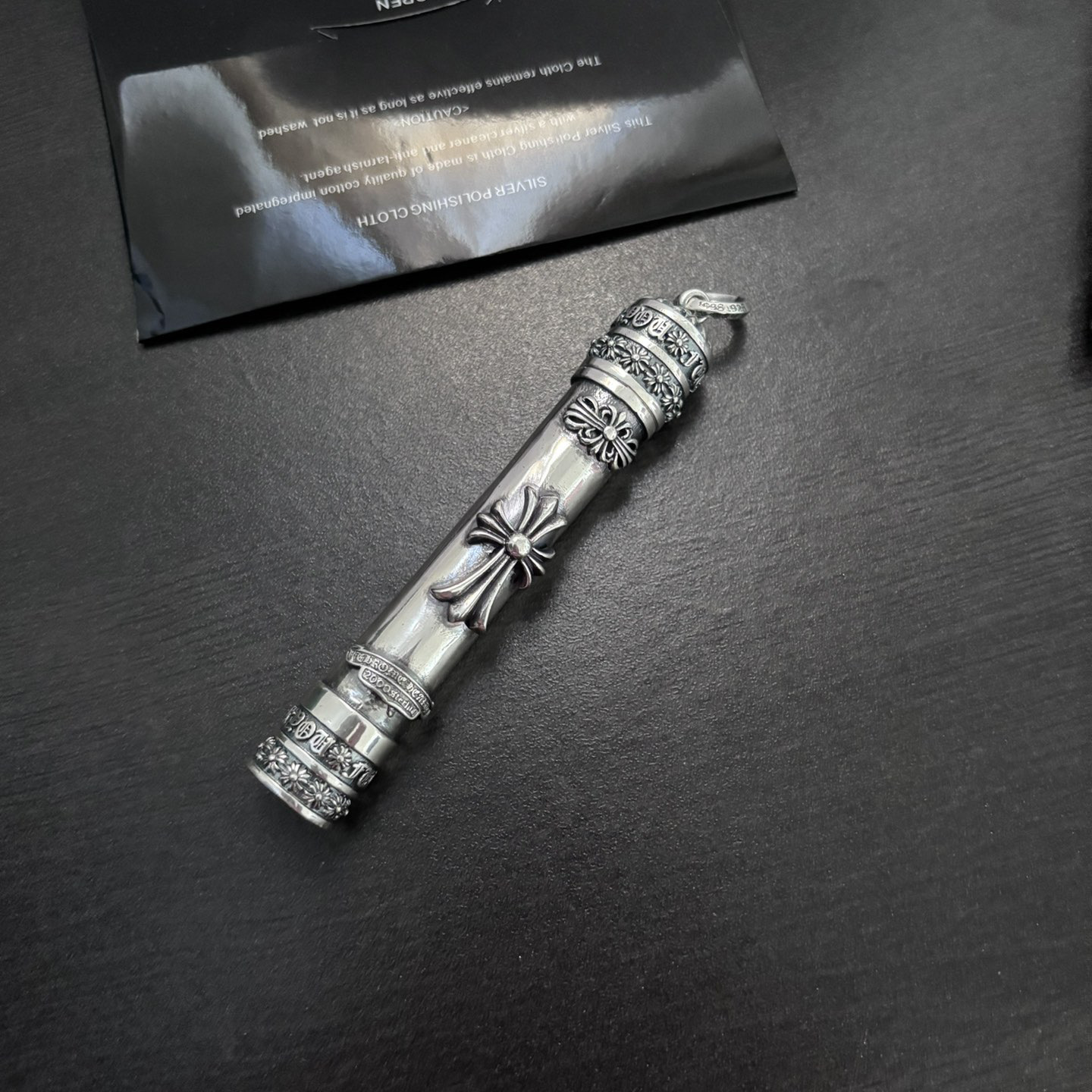 Free shipping designer Designer Accessories Thai Silver Retro Light Luxury Sword Personality Niche Lighter Rechargeable Electronic Cigarette Lighter