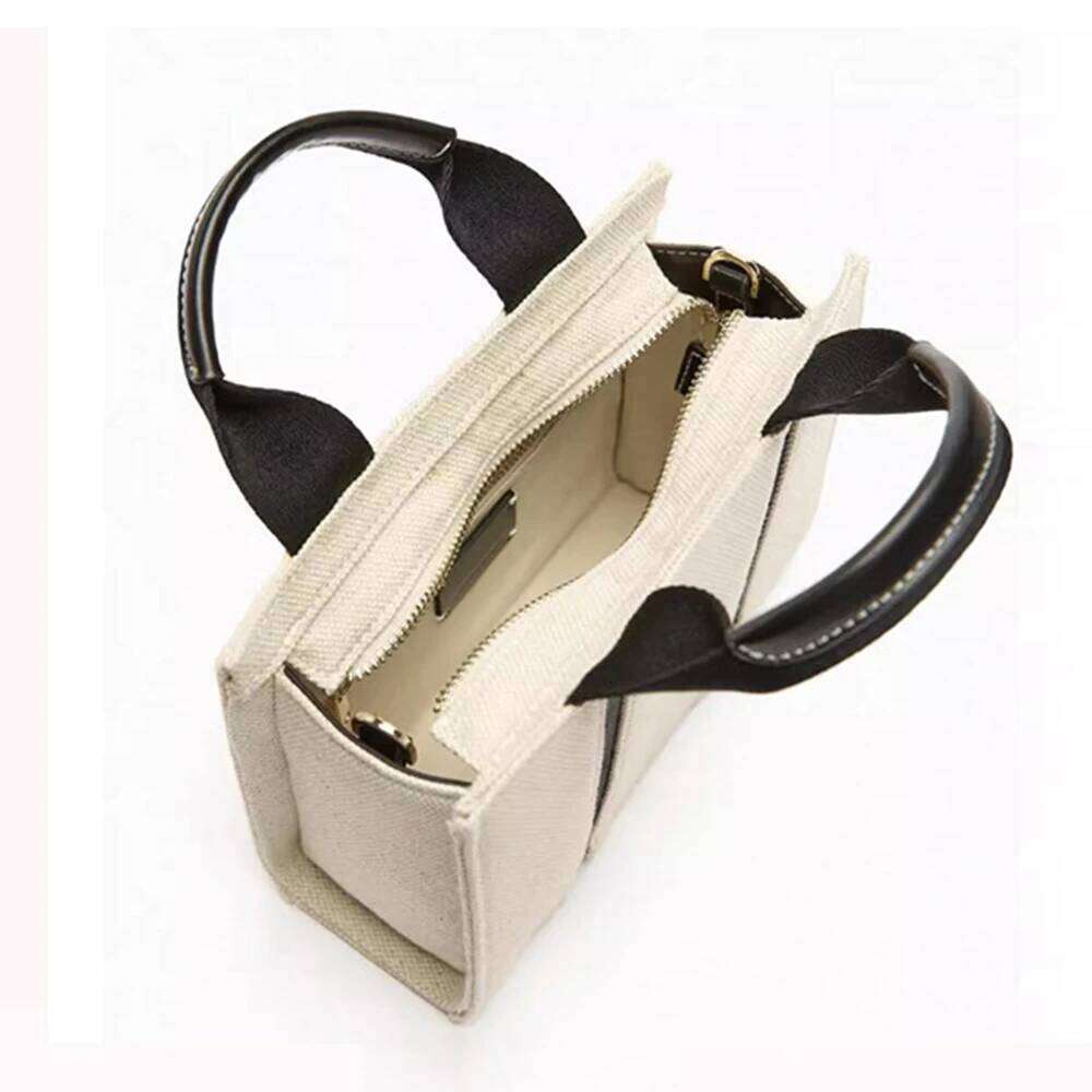 Fashion Designer Canvas Tote Bags For Women Casual Purses And Handbags Brands Shoulder Crossbody Bag New Shopper Clutch