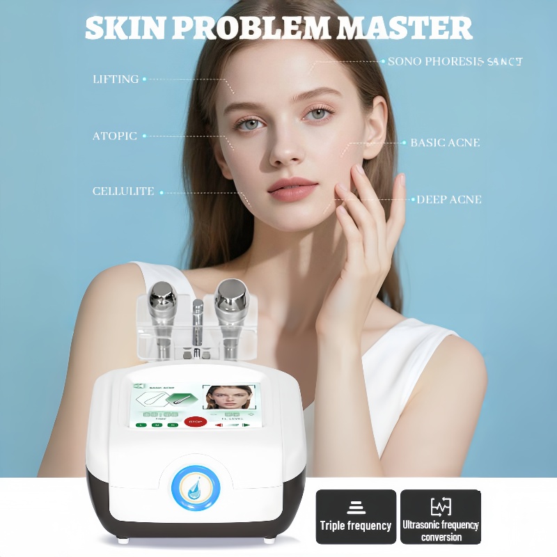 2025 Skin Scrubber Cavitation Machine Ultrasonic Skin Scrubber Deep Face Cleaning Freckle Beauty Instrument Electroporation