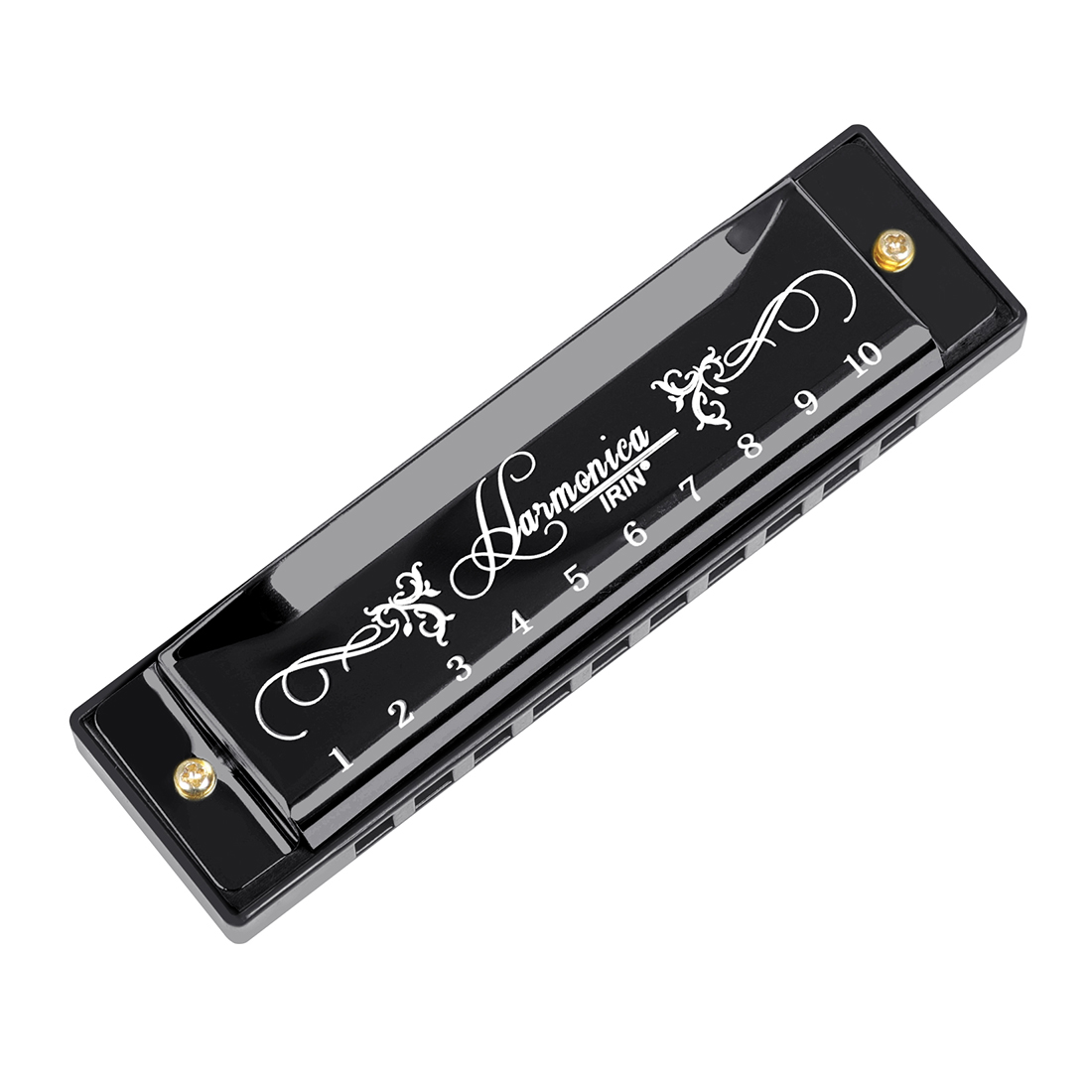 IRIN Wholesale Personalized Color 10 Hole 20 Tone C Blues Professional Children's Toy Mouth Organ Hohner Harmonica