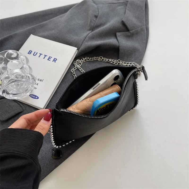 Solid Color Crossbody Bags Women Fashion Chain Mobile Phone Purse Travel Vacation Shoulder Messenger Bag Handbag Female 250717