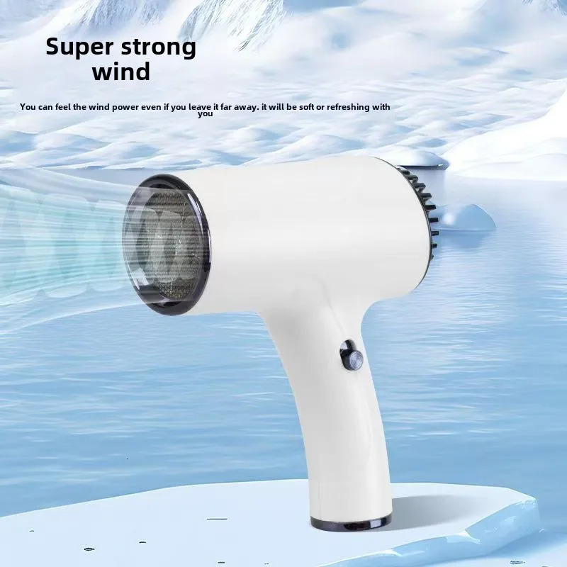 Wireless Portable Hair Dryer Professional Blow Dryer With Overheat Protection Mini Hair Dryer High power negative ion hair dryer 250717