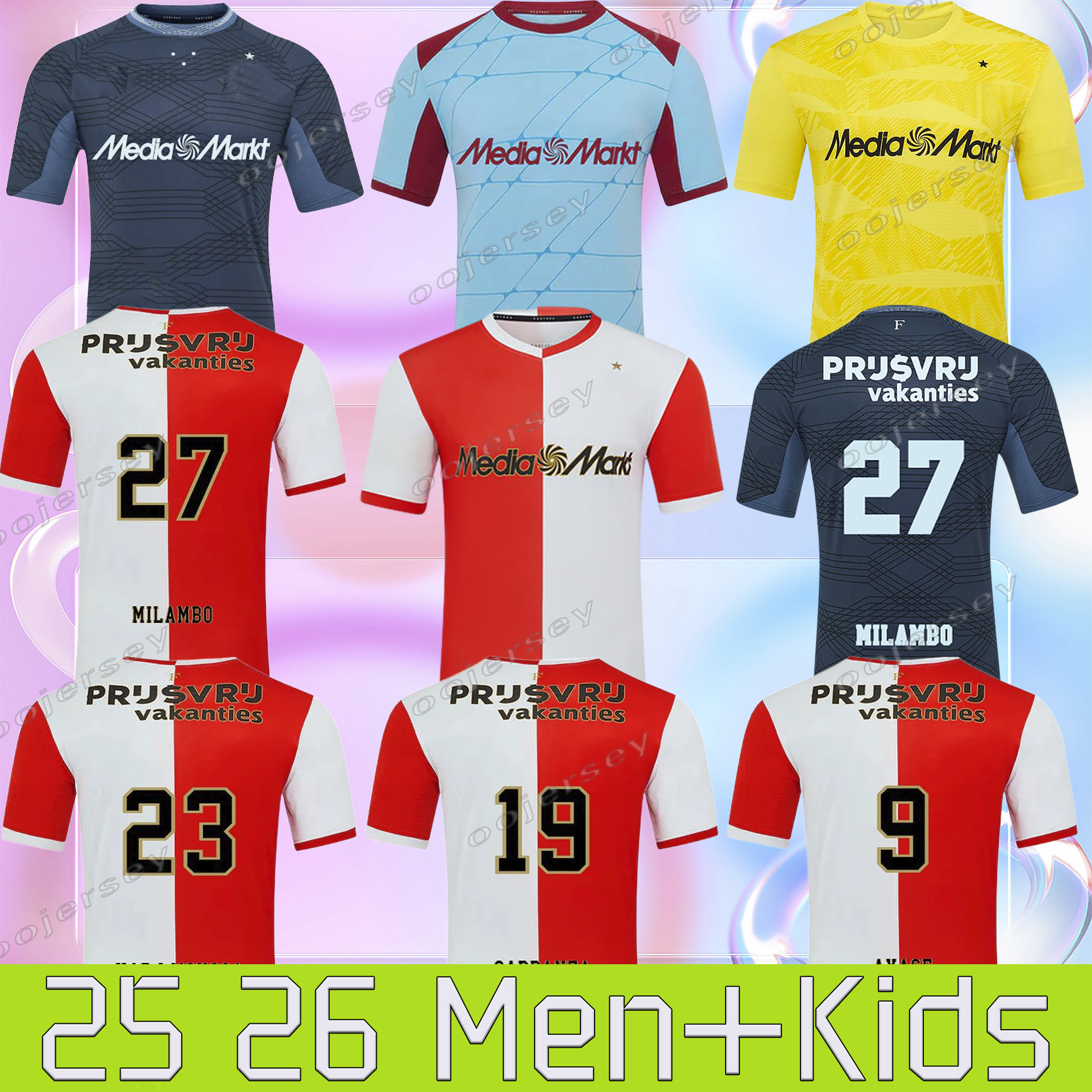 S-2XL 2025 2026 FeyeNooRds READ PAIXAO Soccer Jerseys HADJ MOUSSA 25 26 AYASE MILAMBO Q.TIMBER CARRANZA OSMAN MODER Goalkeeper Football Shirts STENGS Men Kids Kits 888