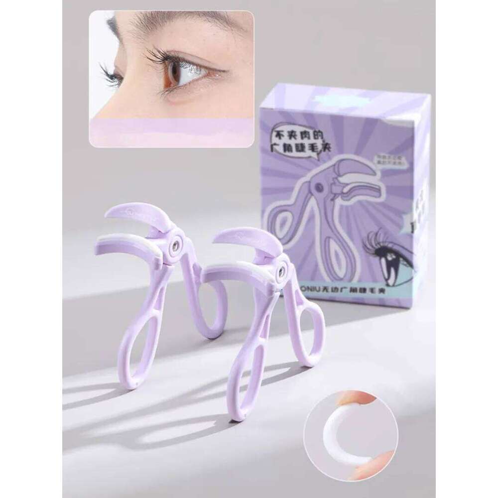 GUOXIAONIU Wide Angle Eyelash Curler Professional Eyelashes Curling Tweezers Clips Lasting Eyes Makeup Beauty Tools X250721