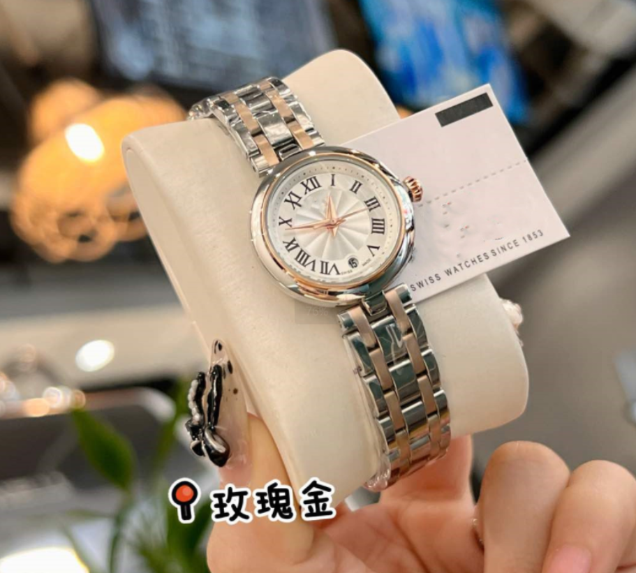 Top sweet girl 1853 TISSOTSity PRX watch designer luxury quartz movement women watches high qualit rose gold stainless steel strap Little Beauty PRX Wristwatches #22