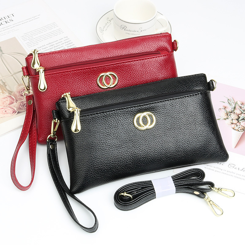 Designer Wallet Women's Crossbody Purse - Small Stylish Phone Wallet Bag with Wristlet & Card Slots, Mini Shoulder Handbag