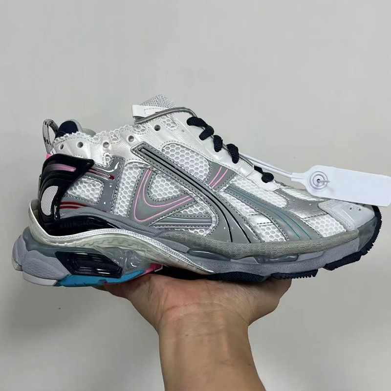 Designer Casual shoes Track 3 70 75 Paris Luxury sneakers mens womens shoe sport White Black Green Pink Blue Grey Platform Runners trainers size 36-46