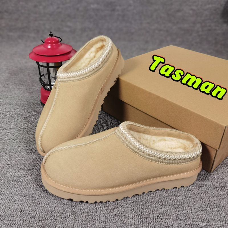 Tasman Slippers designer men women Tazz mustard seed tasmans fur slides classic ultra mini boot Shearling Slippers Disquette Slipper mens shoes winter booties