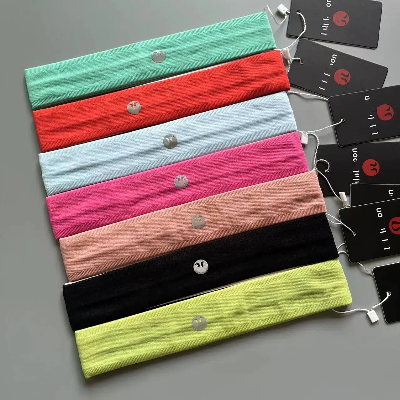 Women And Men's Designer Yoga Sports Headband Fitness Non-Slip Antiperspirant Bandeau Solid Color Comfort Headband