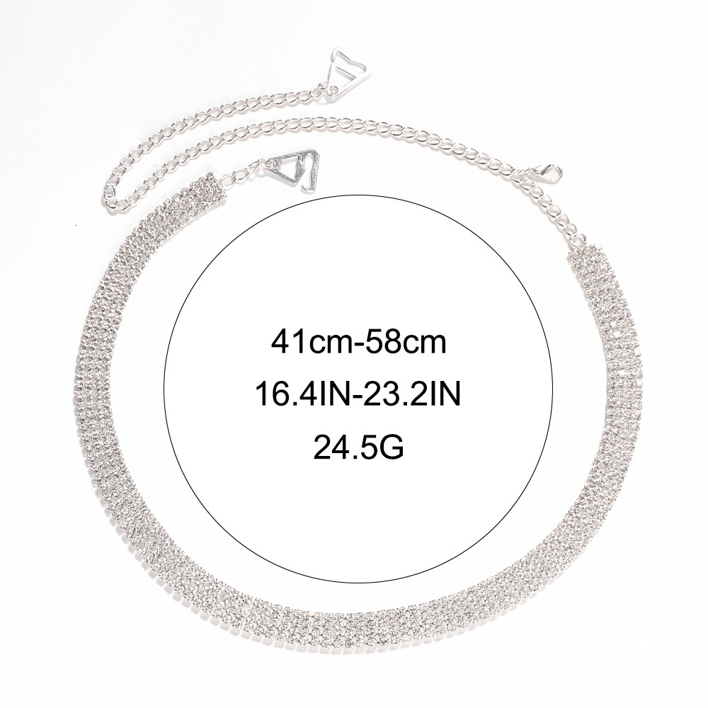 Simple Jewelry VVS Moissanite Iced out Cross Shoulder Chain Multi Row Bling Bling Elegant Back Chain Strap for Women