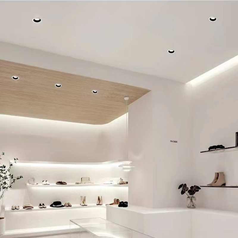 Home Use Embedded LED downlights Dizziness Prevention High brightness LED light source 8