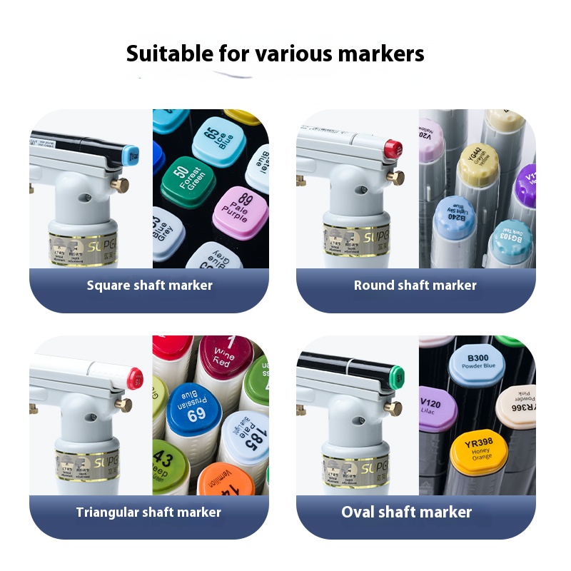 Shupuflecalee 1st Generation Markers Set - Skin Color Markers