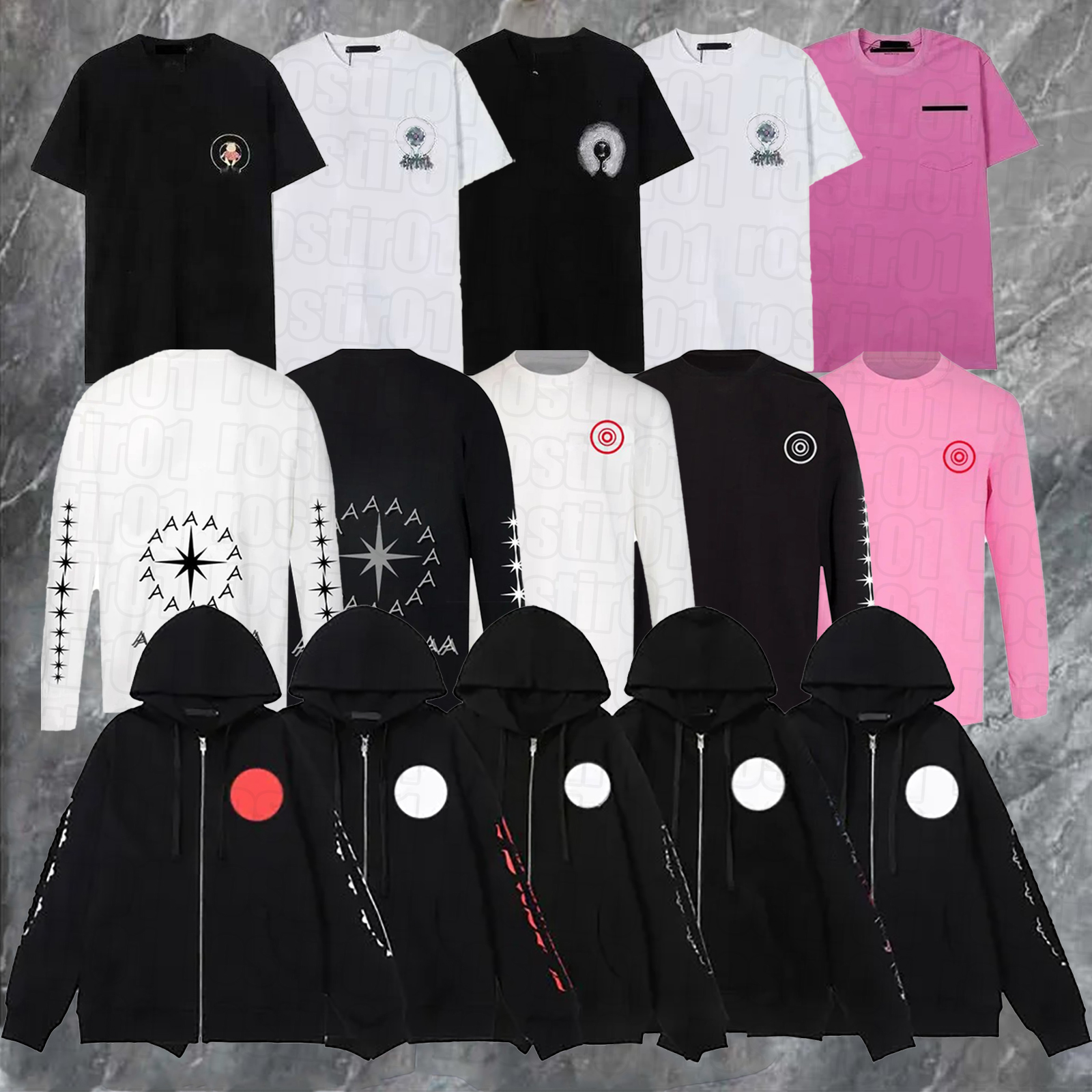 Chrome Fashion Designer Mens chrime T-Shirt Cotton Casual chrono Tees Short Sleeve Hip Hop Cross Streetwear Lightweight And Breathable Tshirts