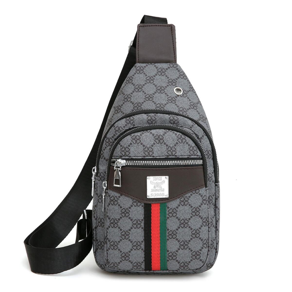 Designer Bag Luxury Bag 2025 New Men's Chest Bag Outdoor Leisure Bag Waterproof PU Leather Bag Crossbody Bag Shoulder Bag Fashion Bag