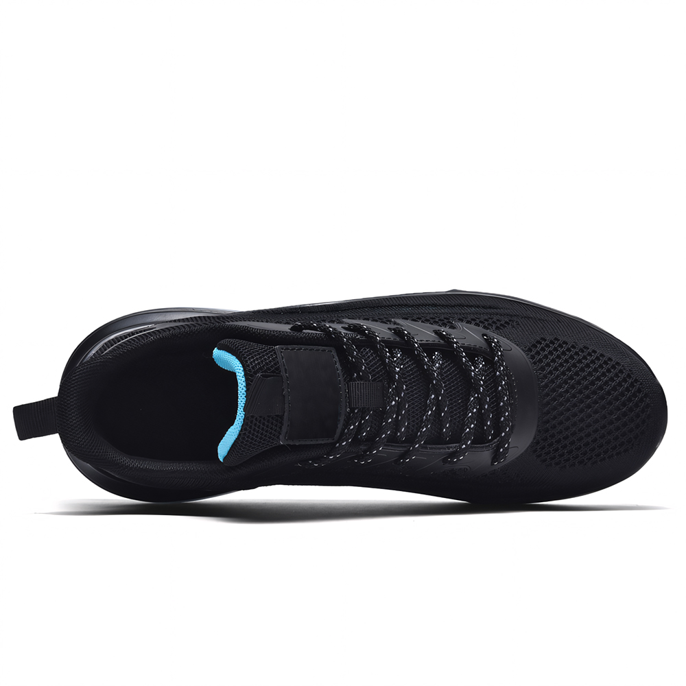 HW-6935 men's running shoes, height increasing air cushion fashionable spring and autumn new trend breathable soft sole men's casual sports 