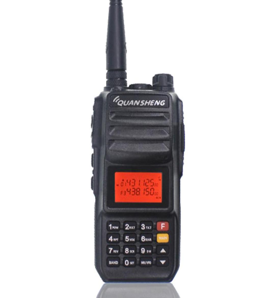 Walkie Talkie 10KM QuanSheng TG UV2 Plus 10W Long Range Talkie Walkie 4000mah Radio 10 KM vhf uhf Dual Band Analog UV2Plus 2208122862336