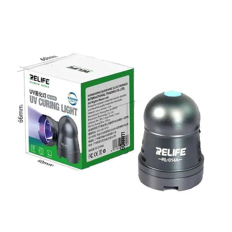 RELIFE RL-014A USB UV Curing lamp Multi-purpose Efficient USB Adjustable Time Switch Headlamp Bead Green Oil Glue Curing Tool