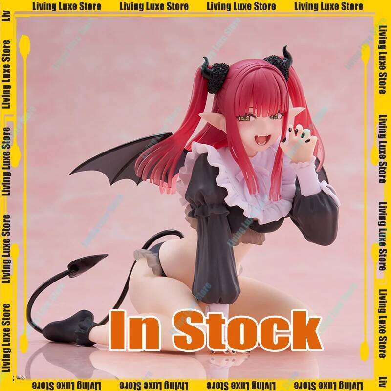 In Stock Original Anime Figure My Dress-Up Darling Kitagawa Marin Action Figurine PVC Model Cos Name Desktop Cute Toys