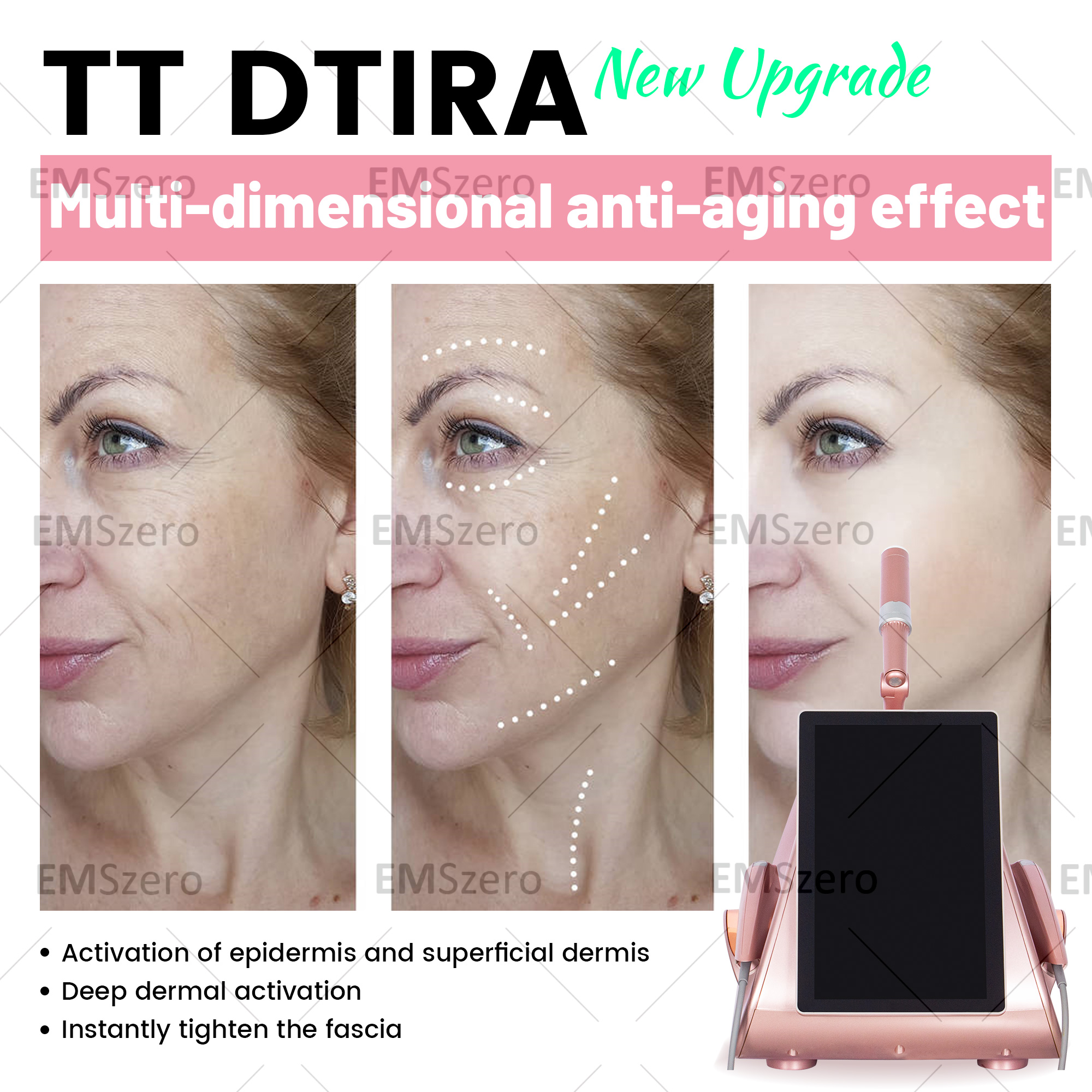 12D HIFU Multifunctional Beauty Device Wrinkle Reduction And Collagen Regeneration And Lifting Lifting Skin Fat Reduction Body Shape Beauty Device CE/
