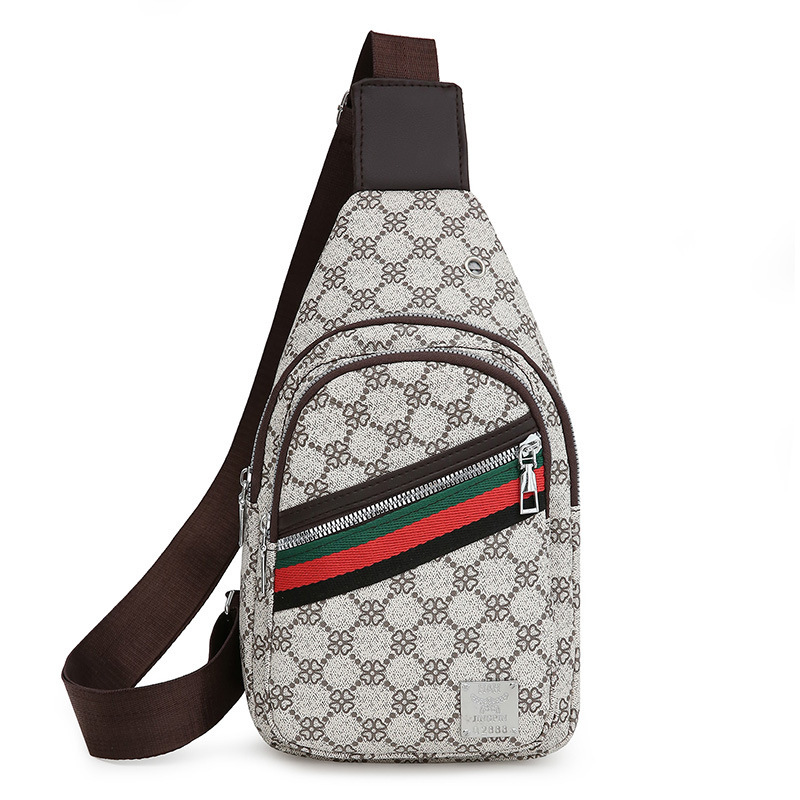 Designer Bag Luxury Bag 2025 New Men's Chest Bag Outdoor Leisure Bag Waterproof PU Leather Bag Crossbody Bag Shoulder Bag Fashion Bag