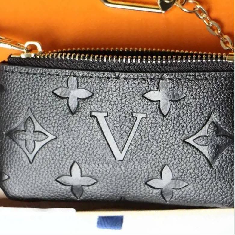 Mini Key dseigner Wallets Womens Mens Ring Credit Card Holder Coin Purse With out box handbag wallet bag wholesalebag