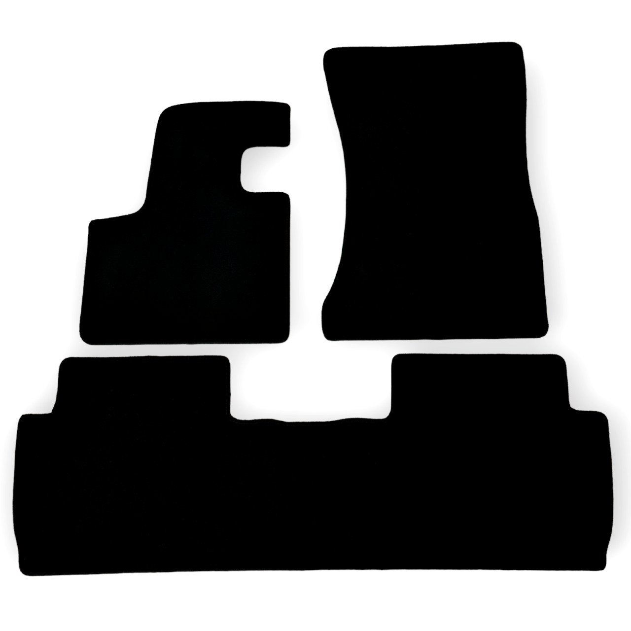 Car Floor Mats Velour For Peugeot 5008 Auto Liners Waterproof Black Carpet New