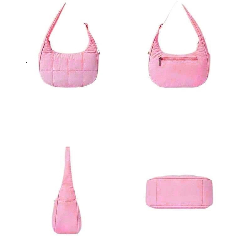 3P Women Bag Puffer Shoulder Bag Adjustable Strap Handbag Quilted Armpit Bag Ladies Commuting Bag Stylish Underarm Purse 250717