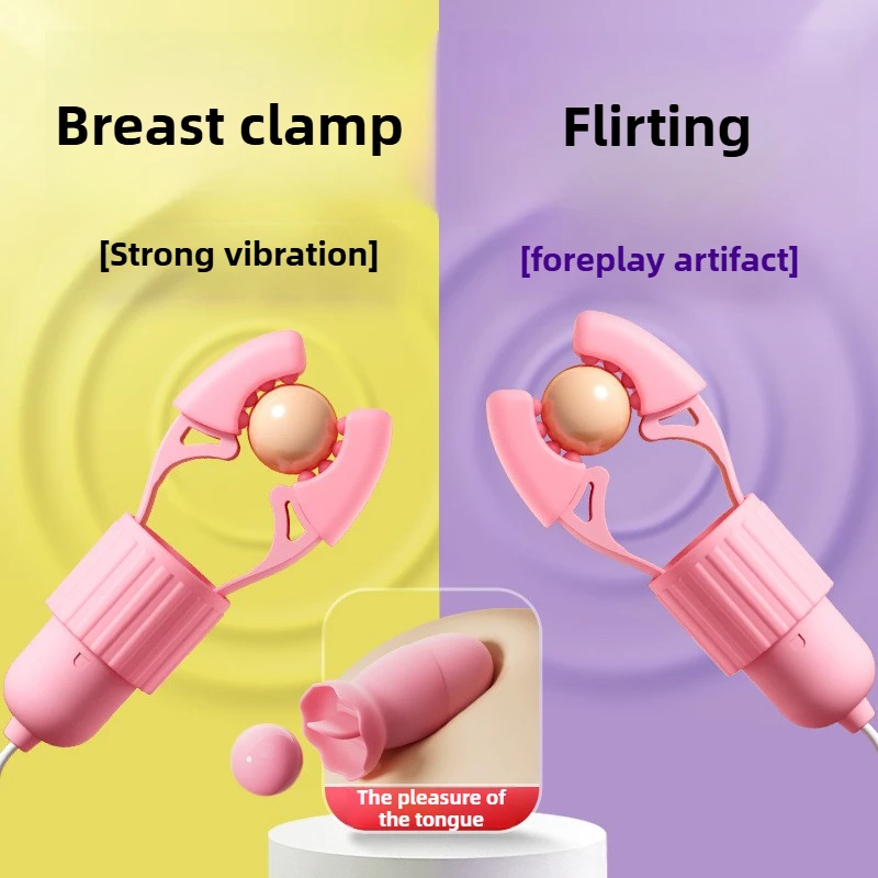 USB Powered Adult Toys Electric Female Masturbator with Nipple and Clitoral Orgasm Device Vibrators USB-2340